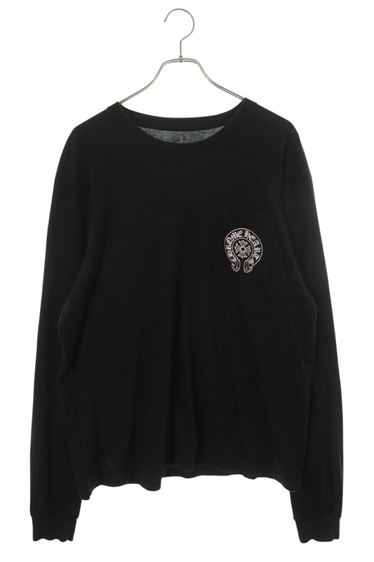 Chrome Hearts Aspen LTD Back Horseshoe Floral Long Sleeve Tee Size L