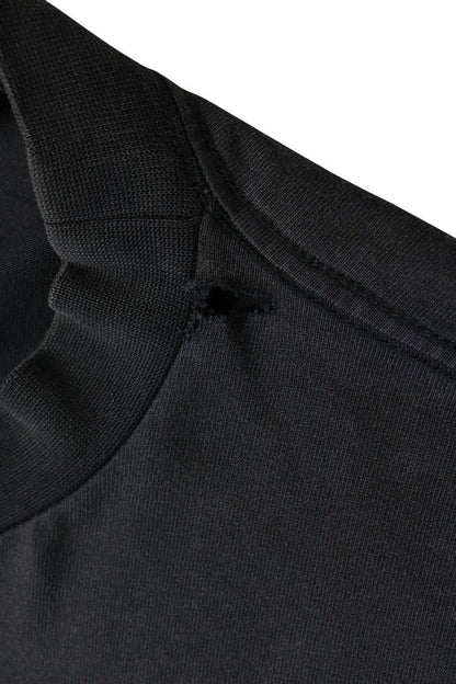 BALENCIAGA Black Print Long Sleeve T-Shirt Size 2