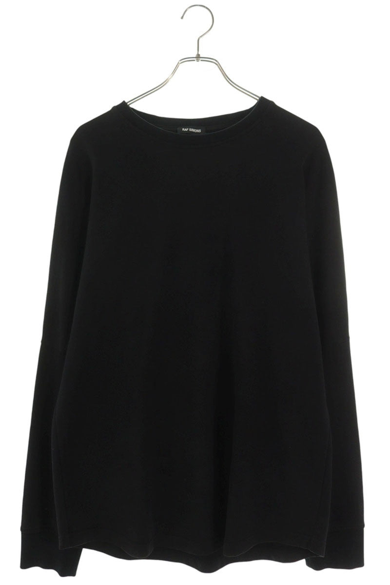 RAF SIMONS 17SS Back Print Long Sleeve T-Shirt Size L