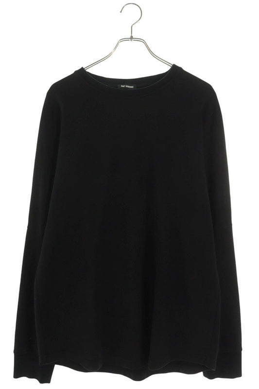 RAF SIMONS 17SS Back Print Long Sleeve T-Shirt Size L
