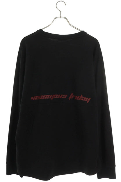 RAF SIMONS 17SS Back Print Long Sleeve T-Shirt Size L