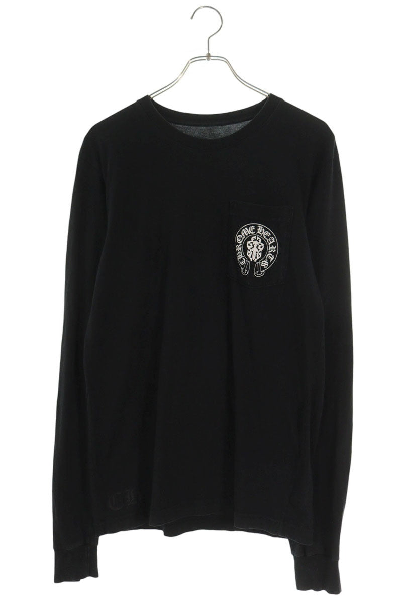 Chrome Hearts American Flag Print Long Sleeve T-Shirt Size M