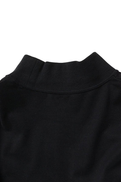 HOMME PLISSE ISSEY MIYAKE High Neck Long Sleeve Tee Size 2