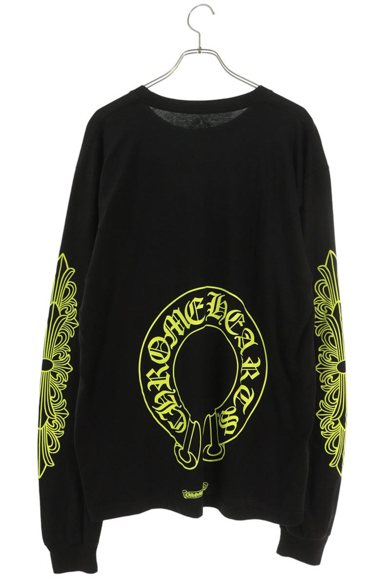 Chrome Hearts Floral Horseshoe Long Sleeve T-Shirt Multi Size XL