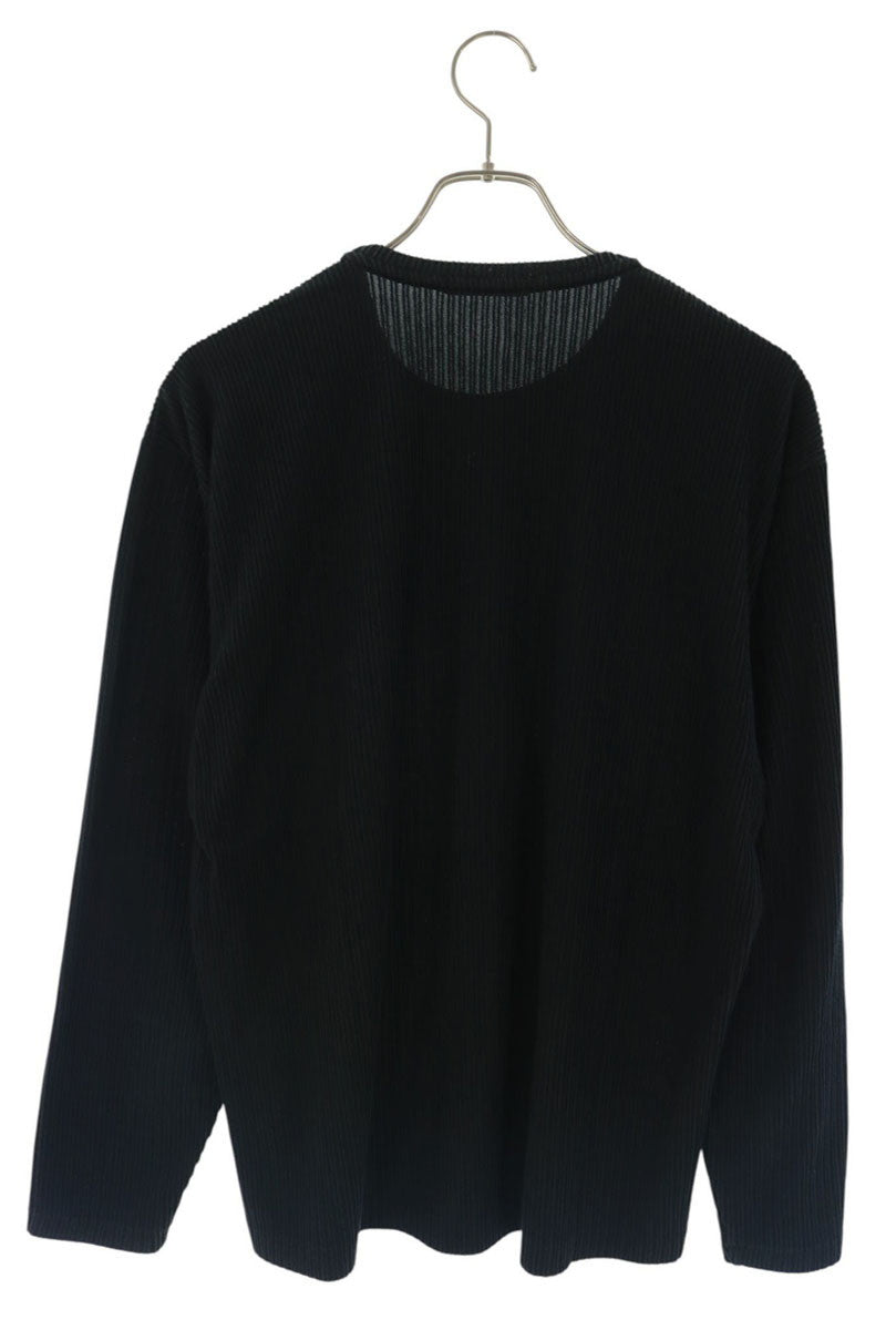 ISSEY MIYAKE MEN Pleated Long Sleeve T-Shirt Size 3