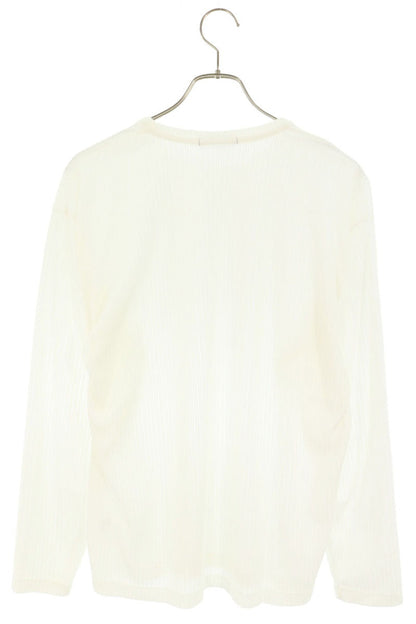 ISSEY MIYAKE MEN White Pleated Long Sleeve T-Shirt Size 3