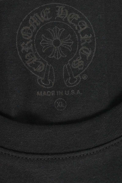 Chrome Hearts Floral Back Horseshoe Print Long Sleeve Tee Size XL