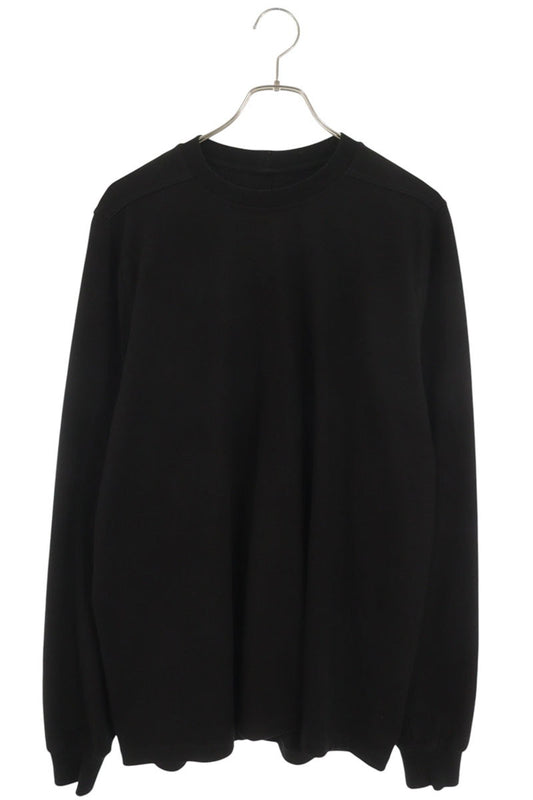 Rick Owens Black Crew Neck Long Sleeve T-Shirt Size L