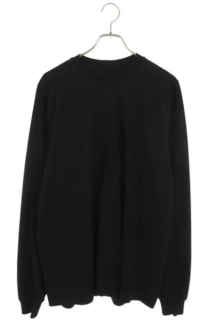 Rick Owens Black Crew Neck Long Sleeve T-Shirt Size L
