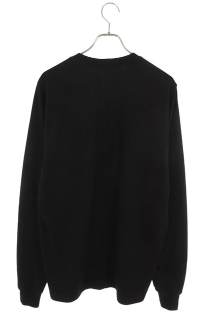 Rick Owens Black Crew Neck Long Sleeve T-Shirt Size L