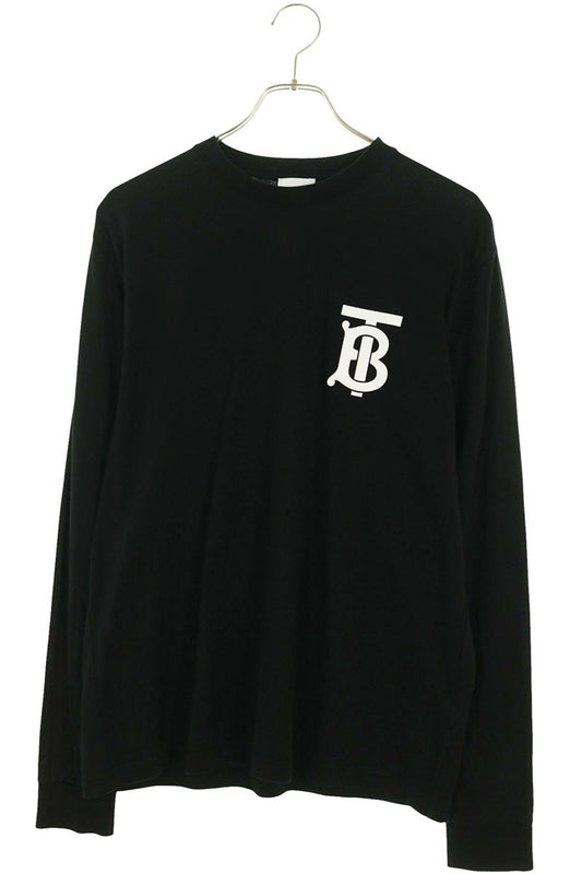 Burberry TB Monogram Logo Long Sleeve T-Shirt Black Size XS