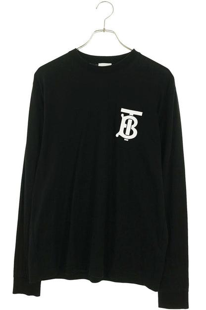 Burberry TB Monogram Logo Long Sleeve T-Shirt Black Size XS
