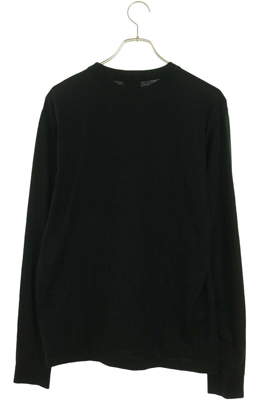 Burberry TB Monogram Logo Long Sleeve T-Shirt Black Size XS