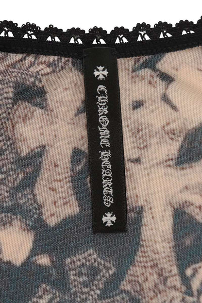 Chrome Hearts All-Over Cross Print Long Sleeve T-Shirt Multi Size S