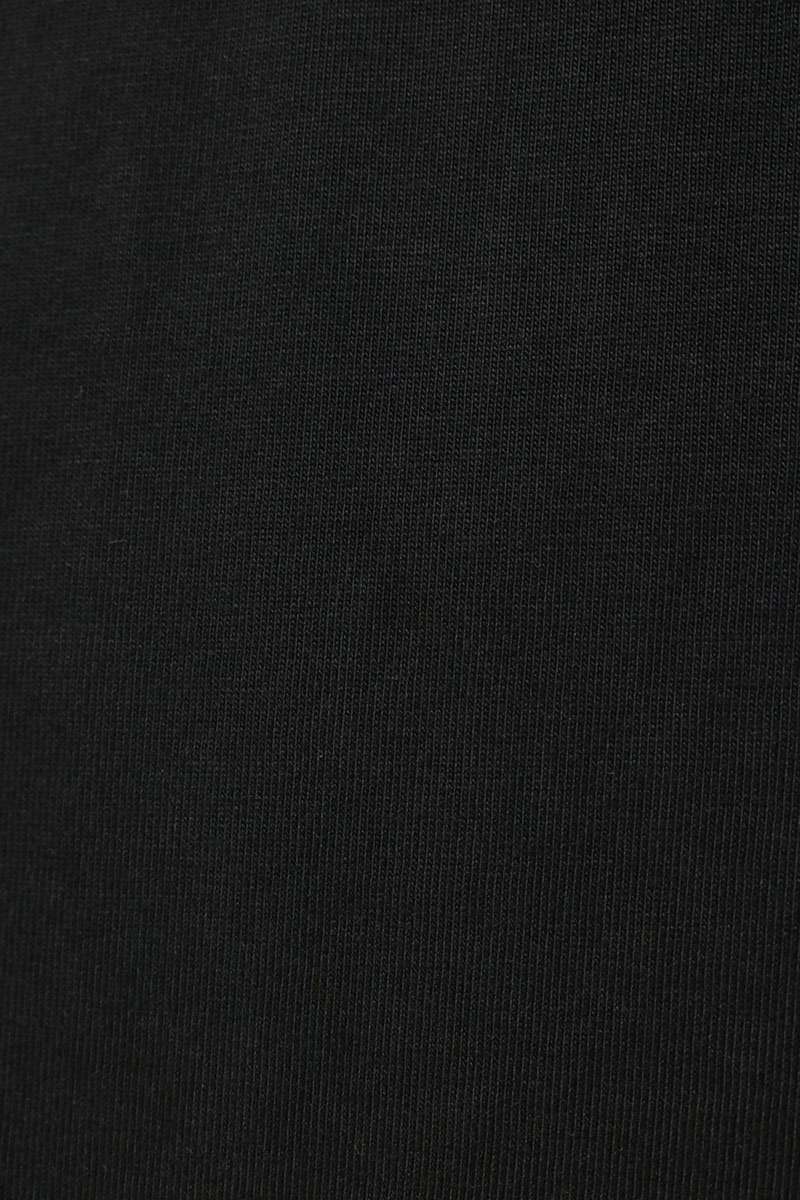 BALENCIAGA Paris Print Mockneck Long Sleeve T-Shirt Black Size 1