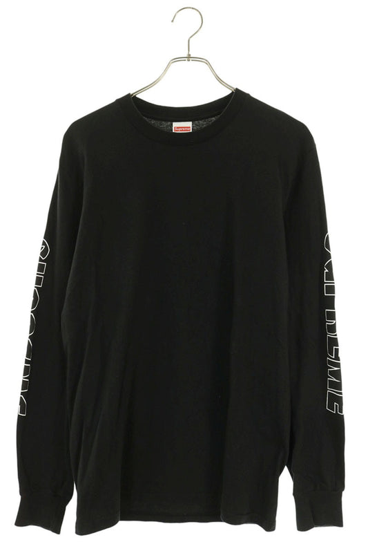 SUPREME 26SS Spitfire Long Sleeve Tee Black Size S