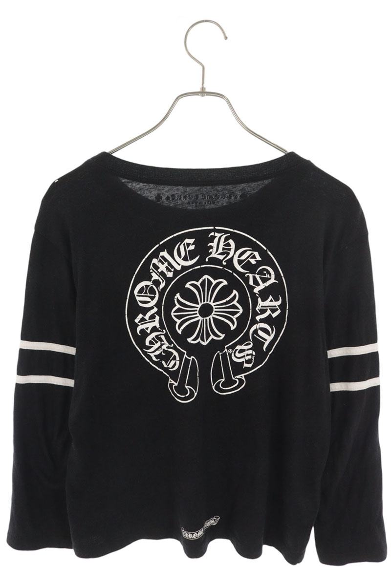 Chrome Hearts 33 Horseshoe Long Sleeve Tee Black Size S