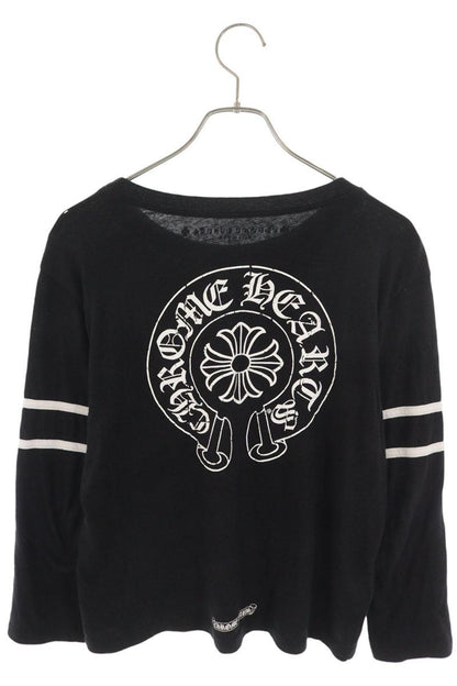 Chrome Hearts 33 Horseshoe Long Sleeve Tee Black Size S