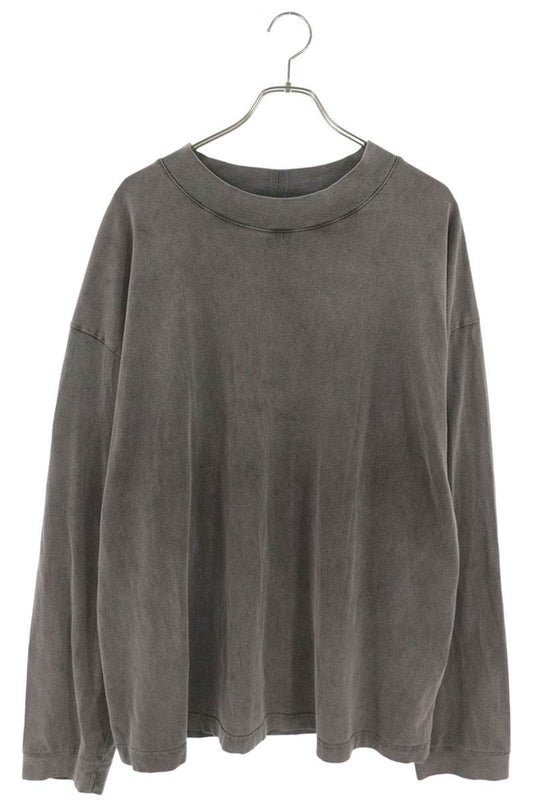 ACNE STUDIOS Crew Neck Long Sleeve T-Shirt Gray Size L