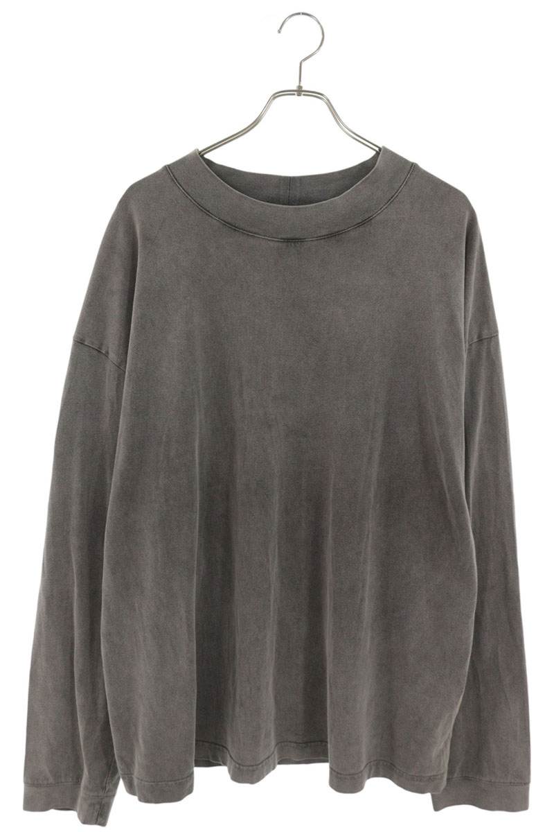 ACNE STUDIOS Crew Neck Long Sleeve T-Shirt Gray Size L