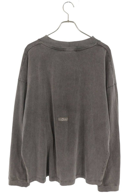 ACNE STUDIOS Crew Neck Long Sleeve T-Shirt Gray Size L
