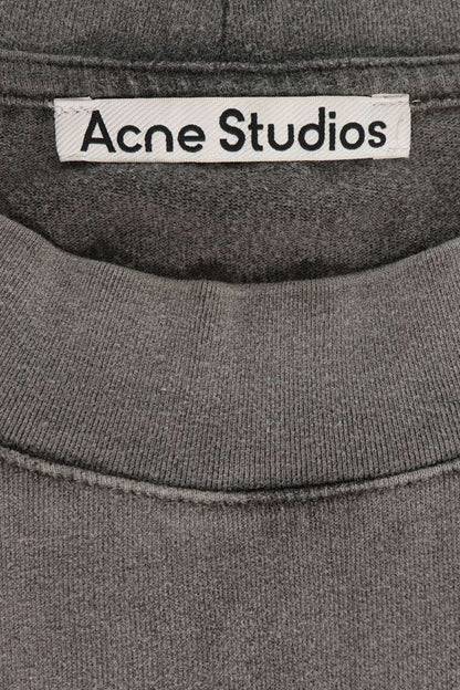 ACNE STUDIOS Crew Neck Long Sleeve T-Shirt Gray Size L