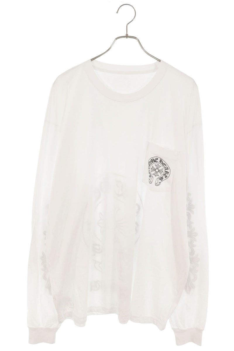 Chrome Hearts Malibu Floral Tee White/Black Size XXL
