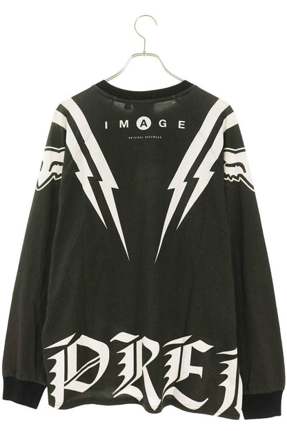 SUPREME 25AW Fox Racing Long Sleeve Top Black Size M