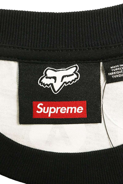 SUPREME 25AW Fox Racing Long Sleeve Top Black Size M