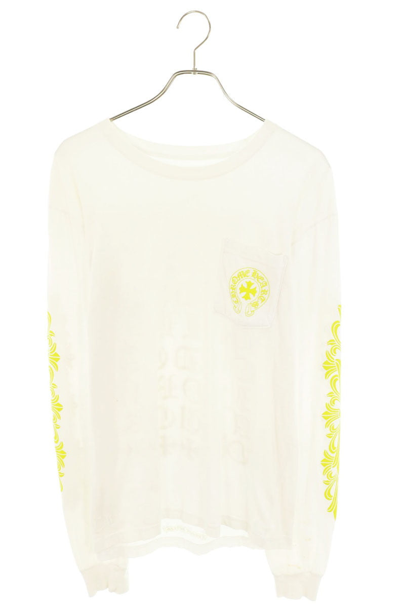 Chrome Hearts Floral Cross Sleeve Print Longsleeve Size L