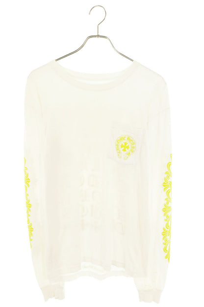 Chrome Hearts Floral Cross Sleeve Print Longsleeve Size L