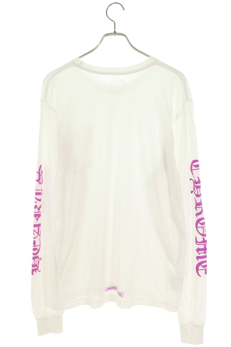 Chrome Hearts Neck Logo Print Longsleeve T-Shirt Size L