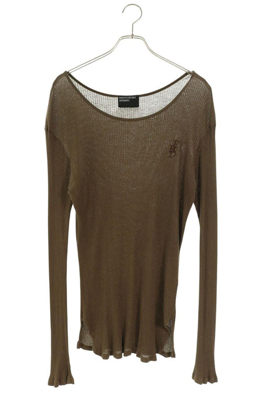 ENFANTS RICHES DEPRIMES Ribbed Henley Sleeve T-Shirt Size M