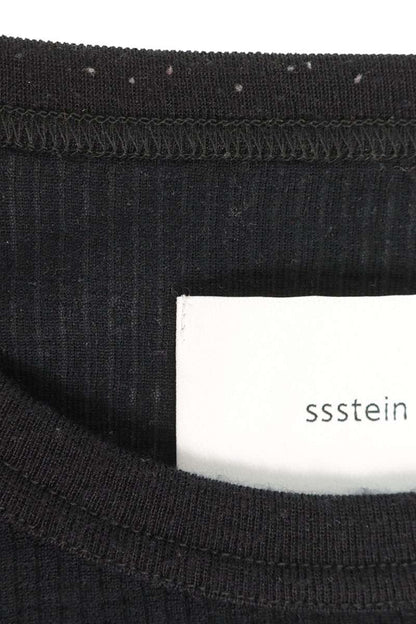 stein Black Wool Longsleeve T-Shirt Size M