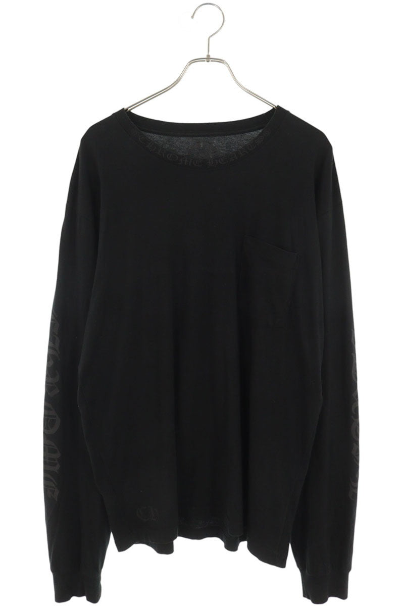 Chrome Hearts Neck Logo Long Sleeve T-Shirt Size XL