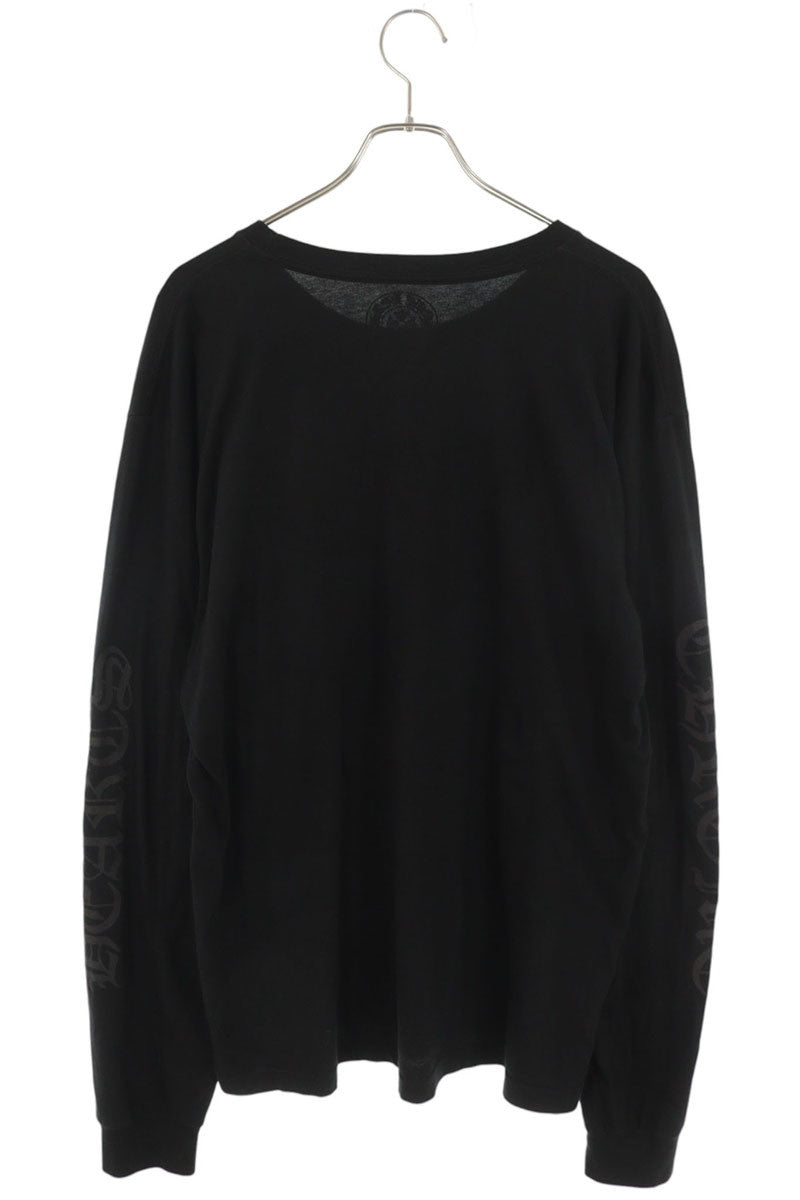 Chrome Hearts Neck Logo Long Sleeve T-Shirt Size XL