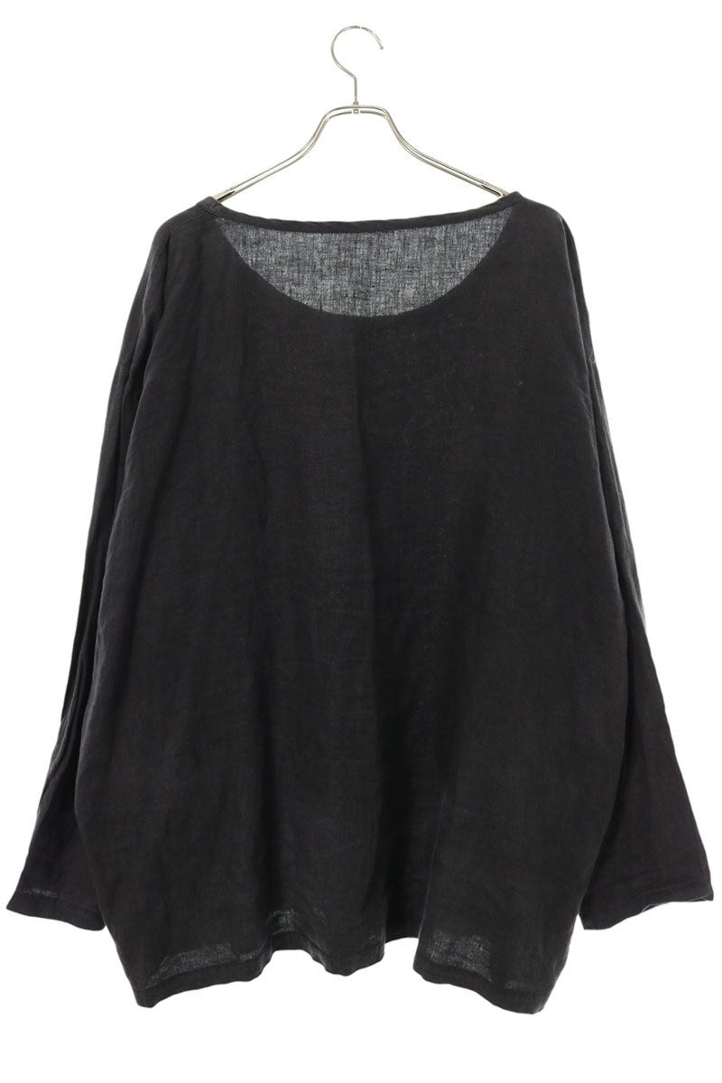 Porter Classic Black Linen Pullover Size 3
