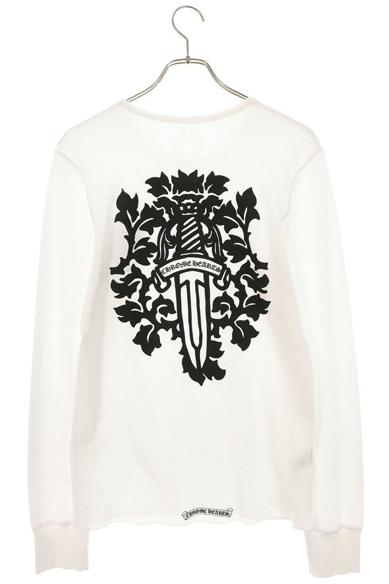 Chrome Hearts Vine Dagger Thermal Top White Size L