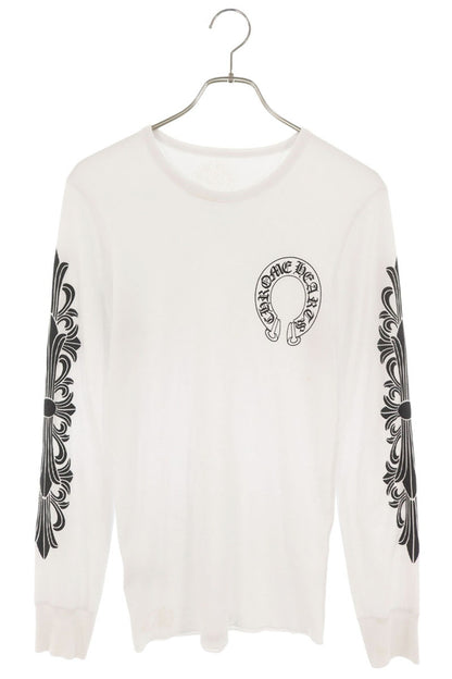 Chrome Hearts Floral Cross Thermal Top White Size M