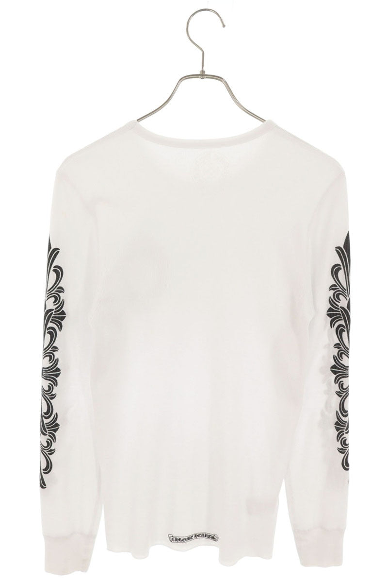 Chrome Hearts Floral Cross Thermal Top White Size M