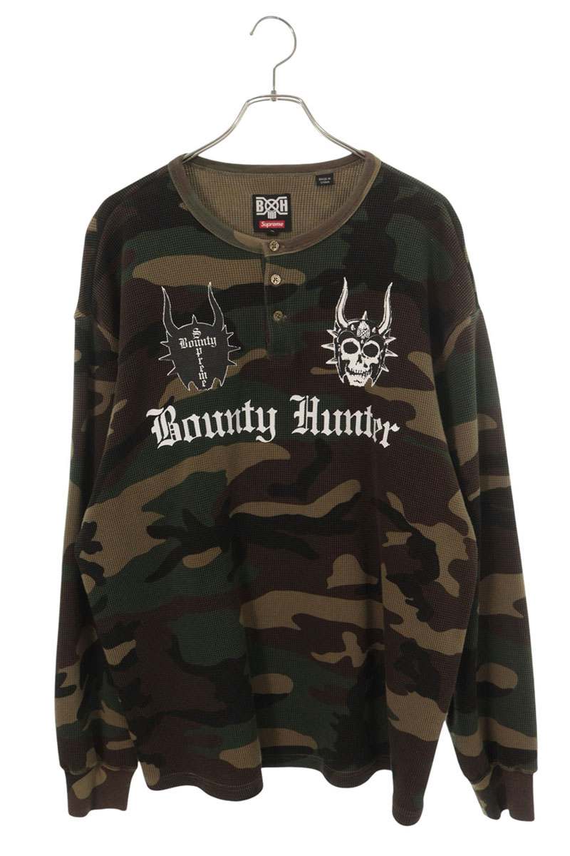 SUPREME 23AW x Bounty Hunter Thermal Henley Multi Size M
