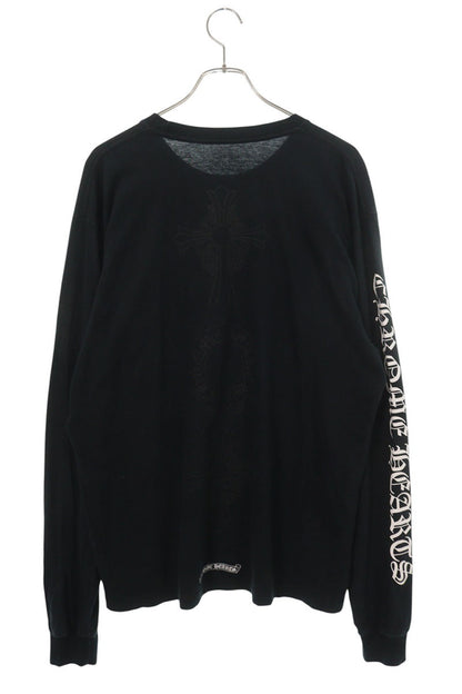 Chrome Hearts Horseshoe Print Long T-Shirt Black Size XL