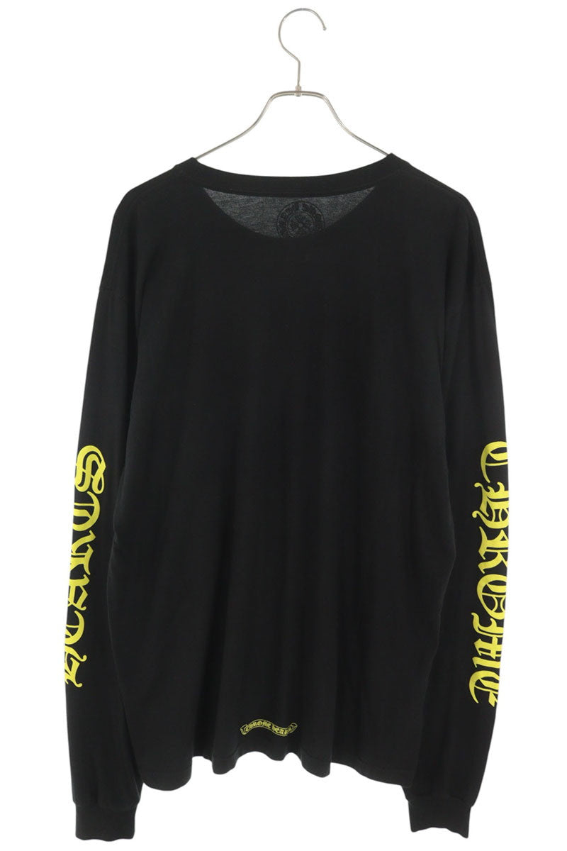Chrome Hearts Neck Logo Print Long T-Shirt Multi Size XL
