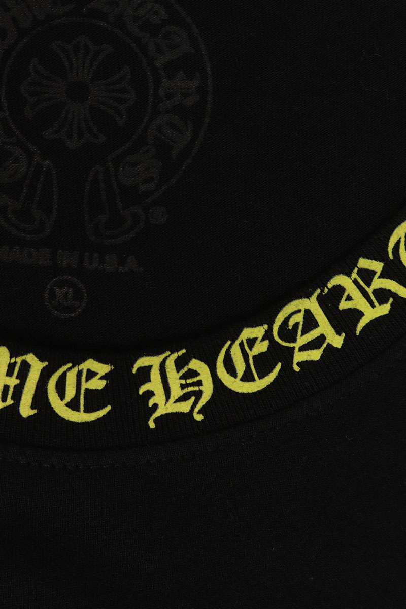 Chrome Hearts Neck Logo Print Long T-Shirt Multi Size XL