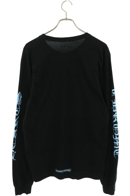 Chrome Hearts Neck Logo Print Long Sleeve Shirt Size M
