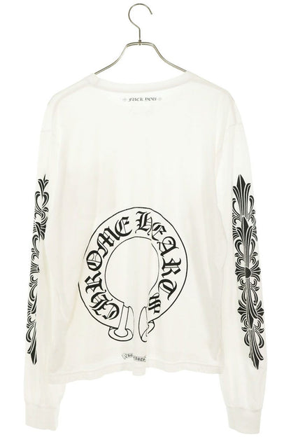 Chrome Hearts Floral Sleeve Horseshoe Long Sleeve Tee Multi Size M