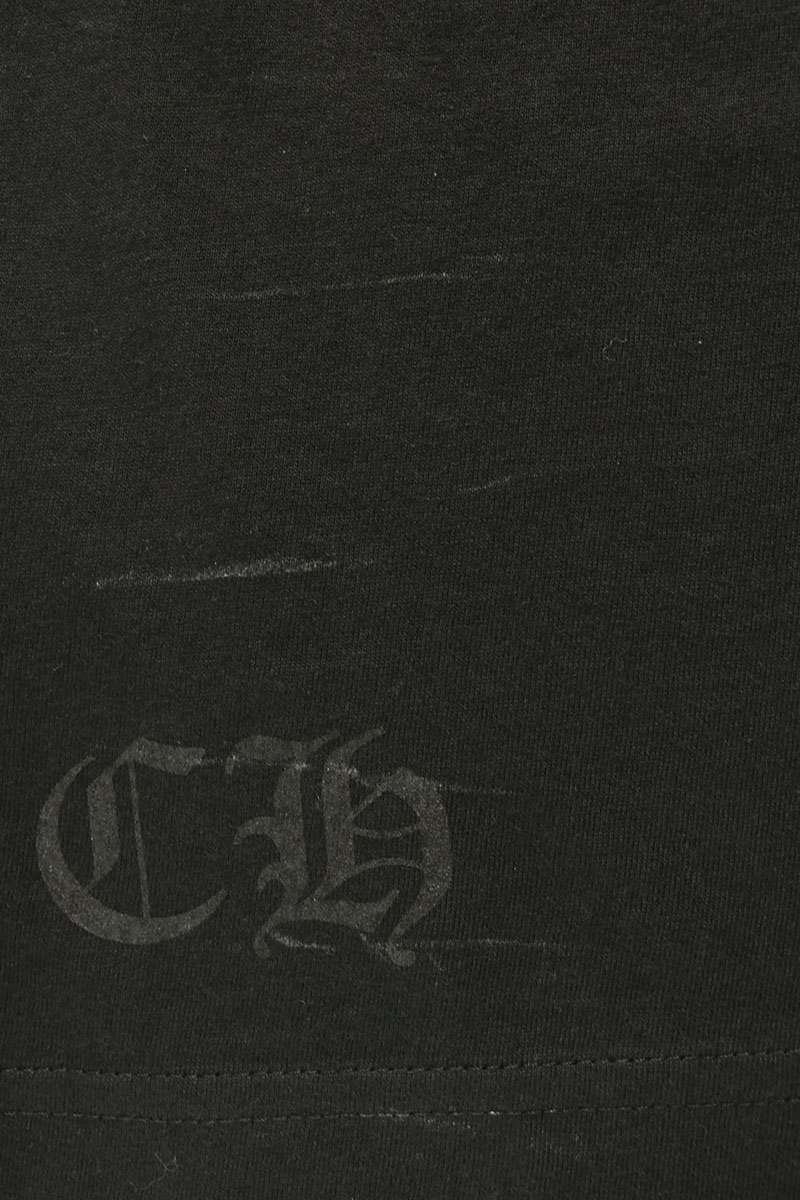 Chrome Hearts Miami Sleeve Logo Long Sleeve Tee Black Size M
