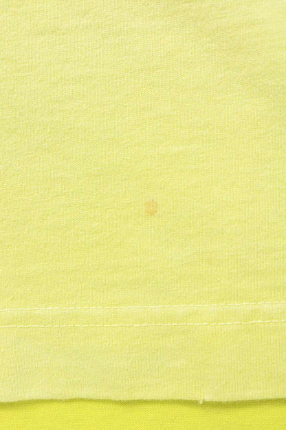 MIHARAYASUHIRO Sun Faded Distressed Long Sleeve Tee Yellow Size 46