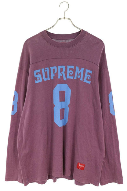SUPREME 25SS Affiliated L S Football Top Purple Size L