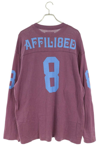 SUPREME 25SS Affiliated L S Football Top Purple Size L